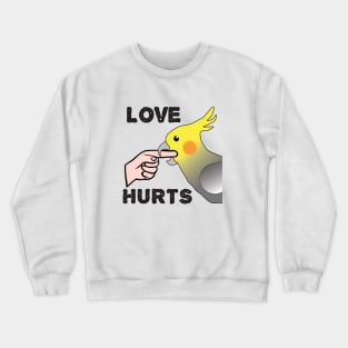 Love Hurts - Cockatiel Male Crewneck Sweatshirt